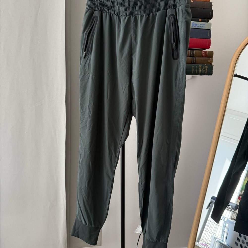 Zella Women's Dark Gray/Green Track Pants
